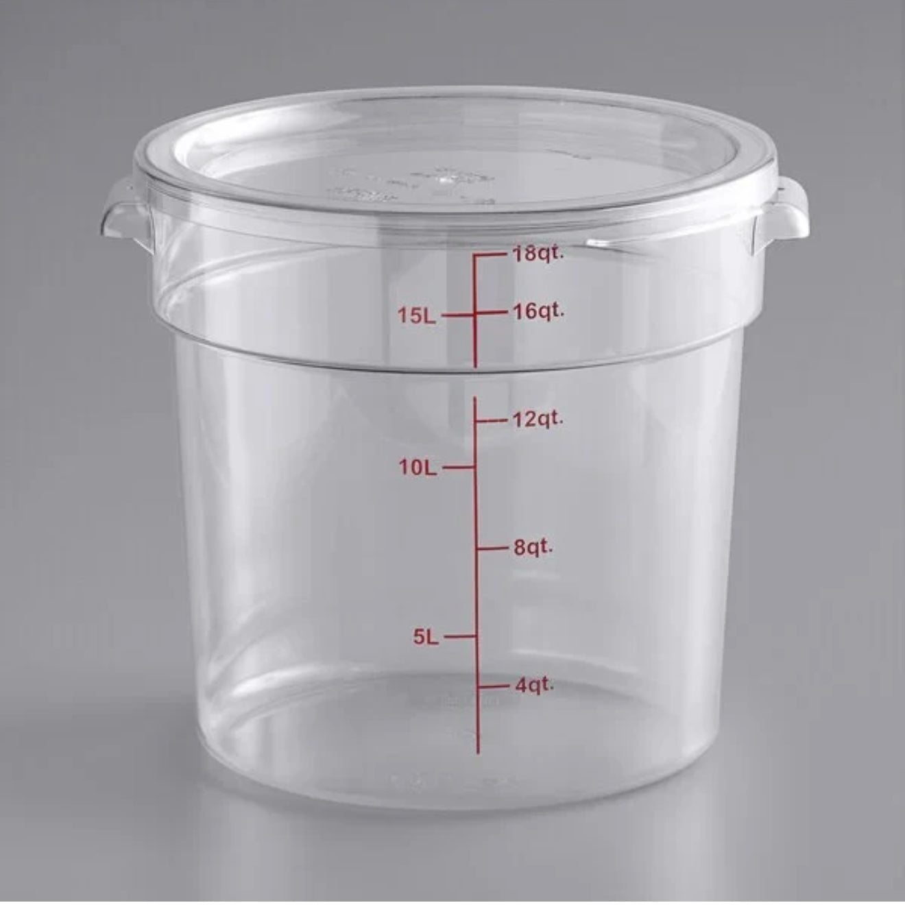 Bubba’s Clear Wash Bucket W/Lid