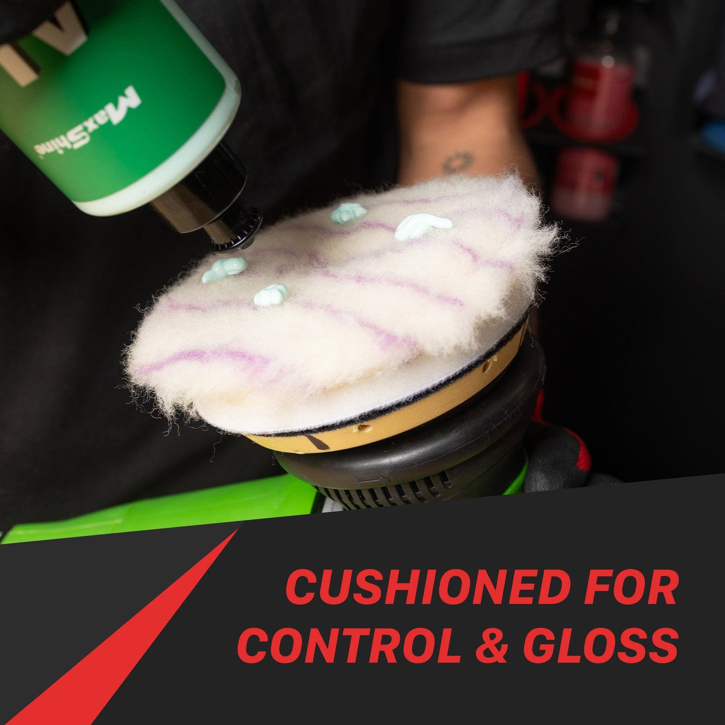 Premium Wool Cut and Polish Pads - 3in, 5in, 6in