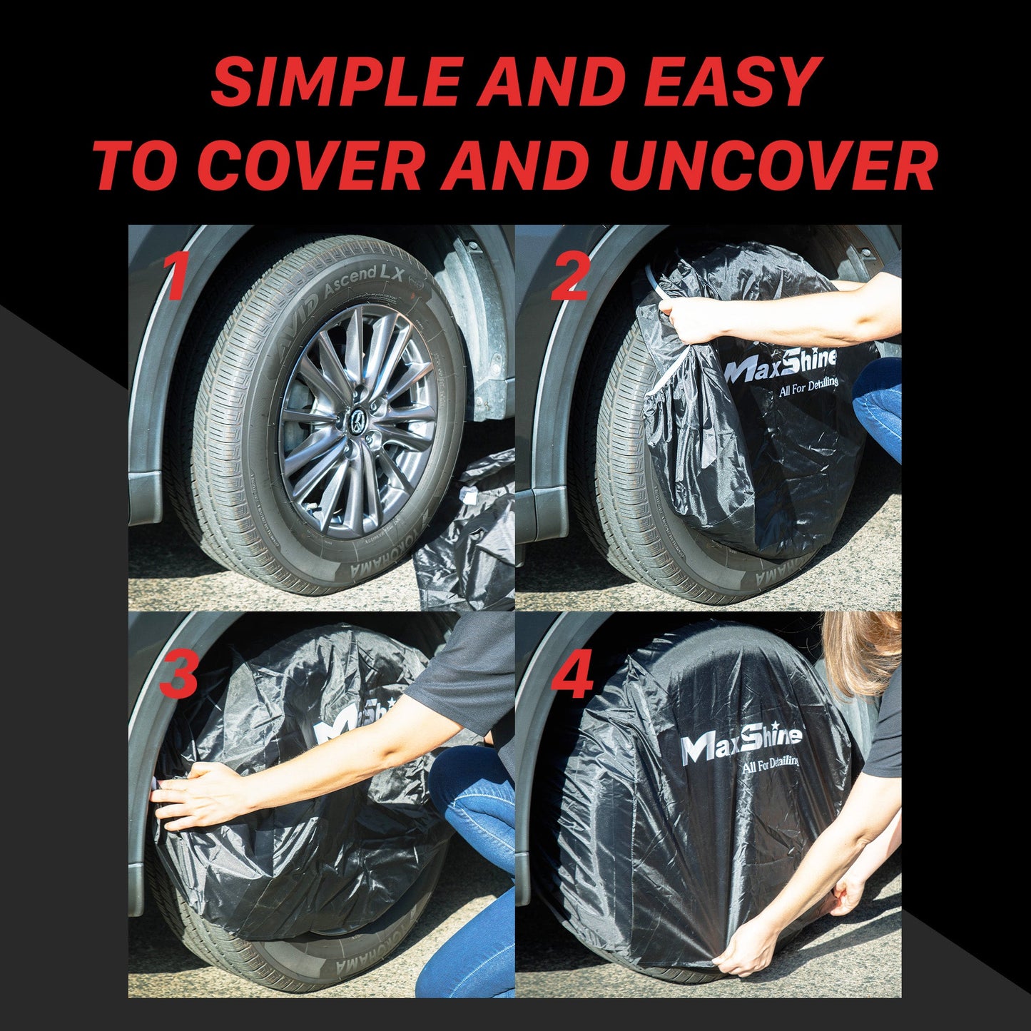 Wheel Cover - 4 Pack