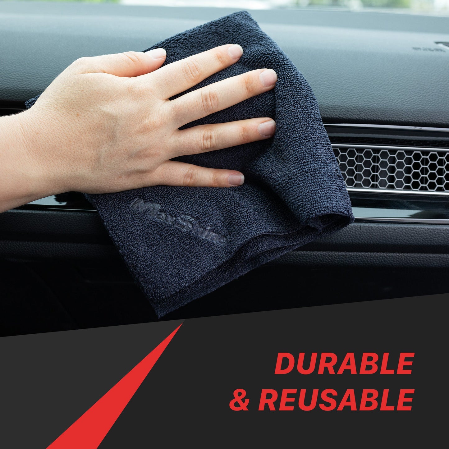 330GSM Microfiber All Purpose Towels - 5 Pack