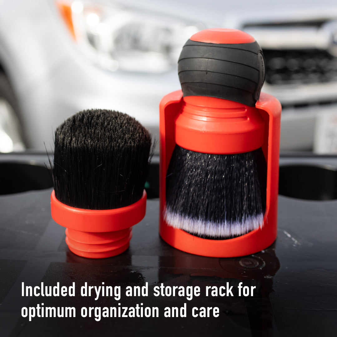 Curved Grip Extra Large Brush - Ultra Soft & Mixed Bristle