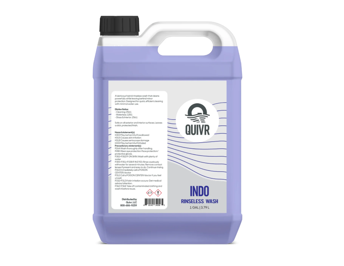 QUIVR Indo Rinseless Wash- 32oz