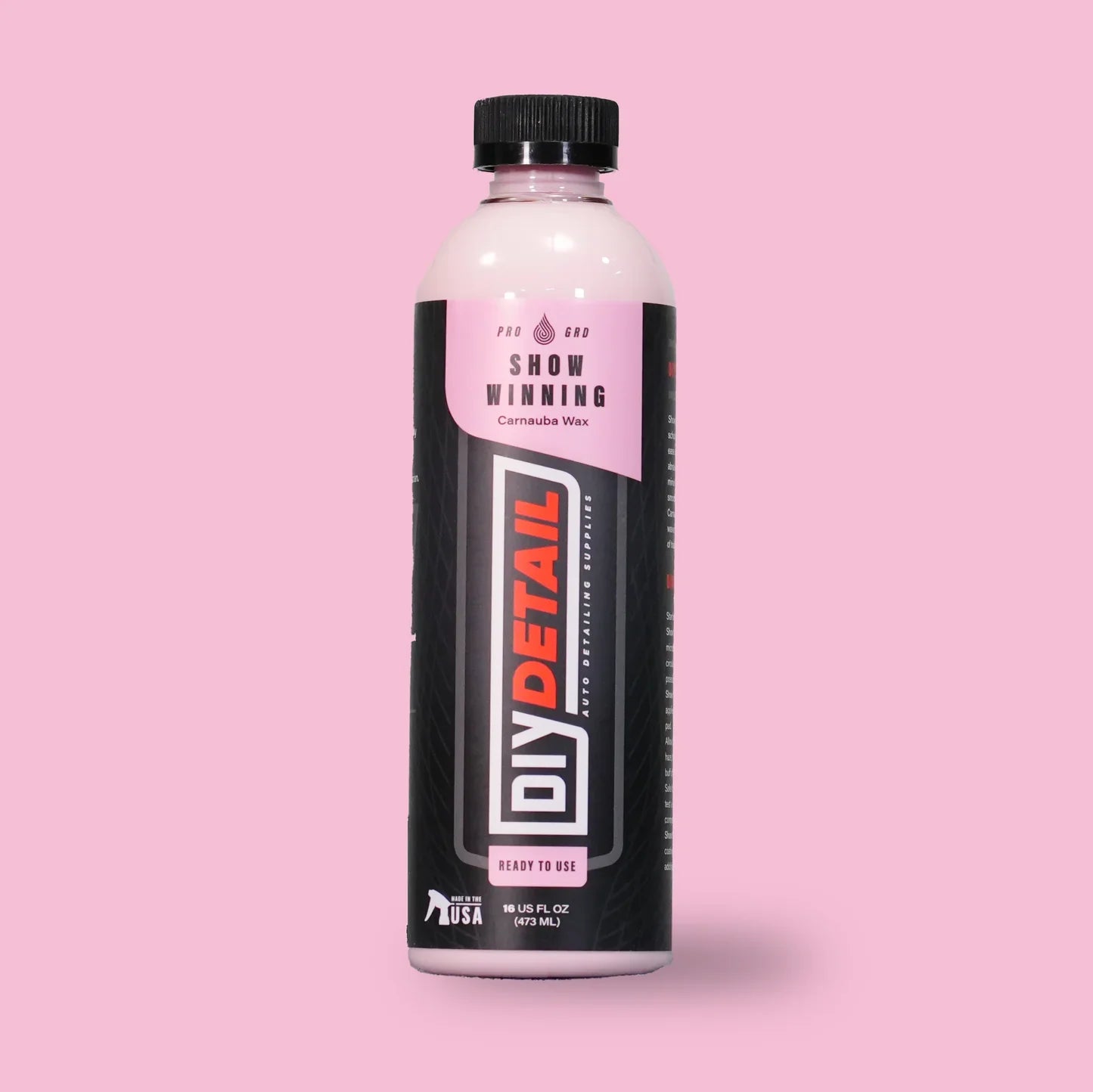 DIY Detail Show Winning Carnauba Wax