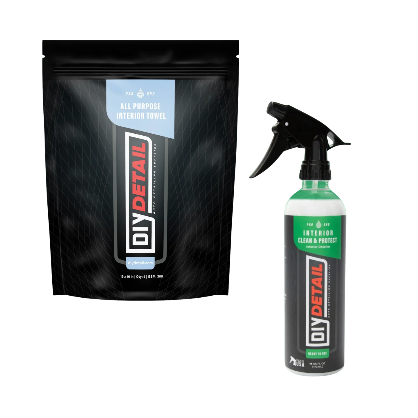 DIY Interior Clean and Protect and Interior Towels Bundle