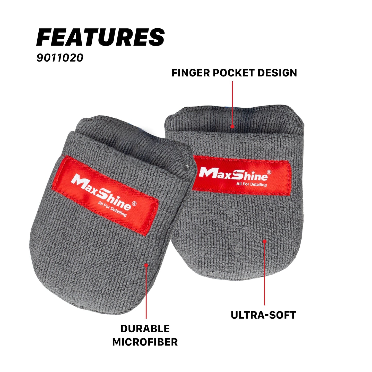 Microfiber Coating Applicator - 2 Pack