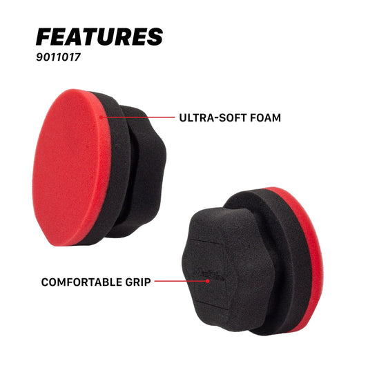 Hex Grip Car Wax Foam Applicator
