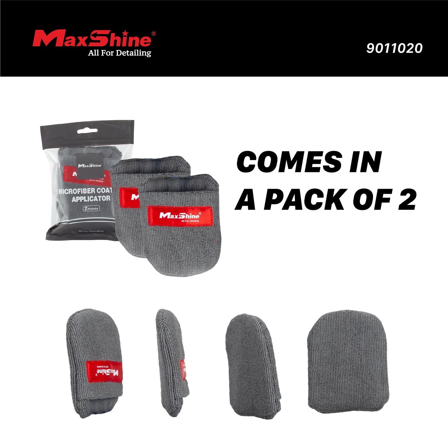 Microfiber Coating Applicator - 2 Pack