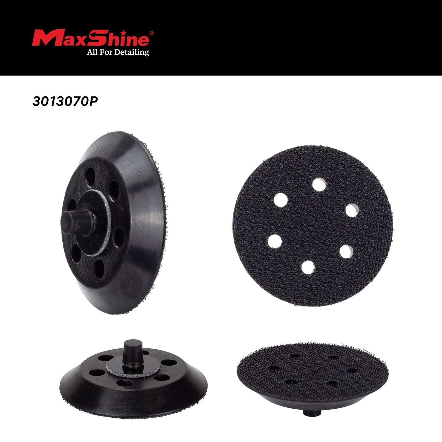 3 inch Backing Plate for Polishers | M312 Dual Action Backing Plate