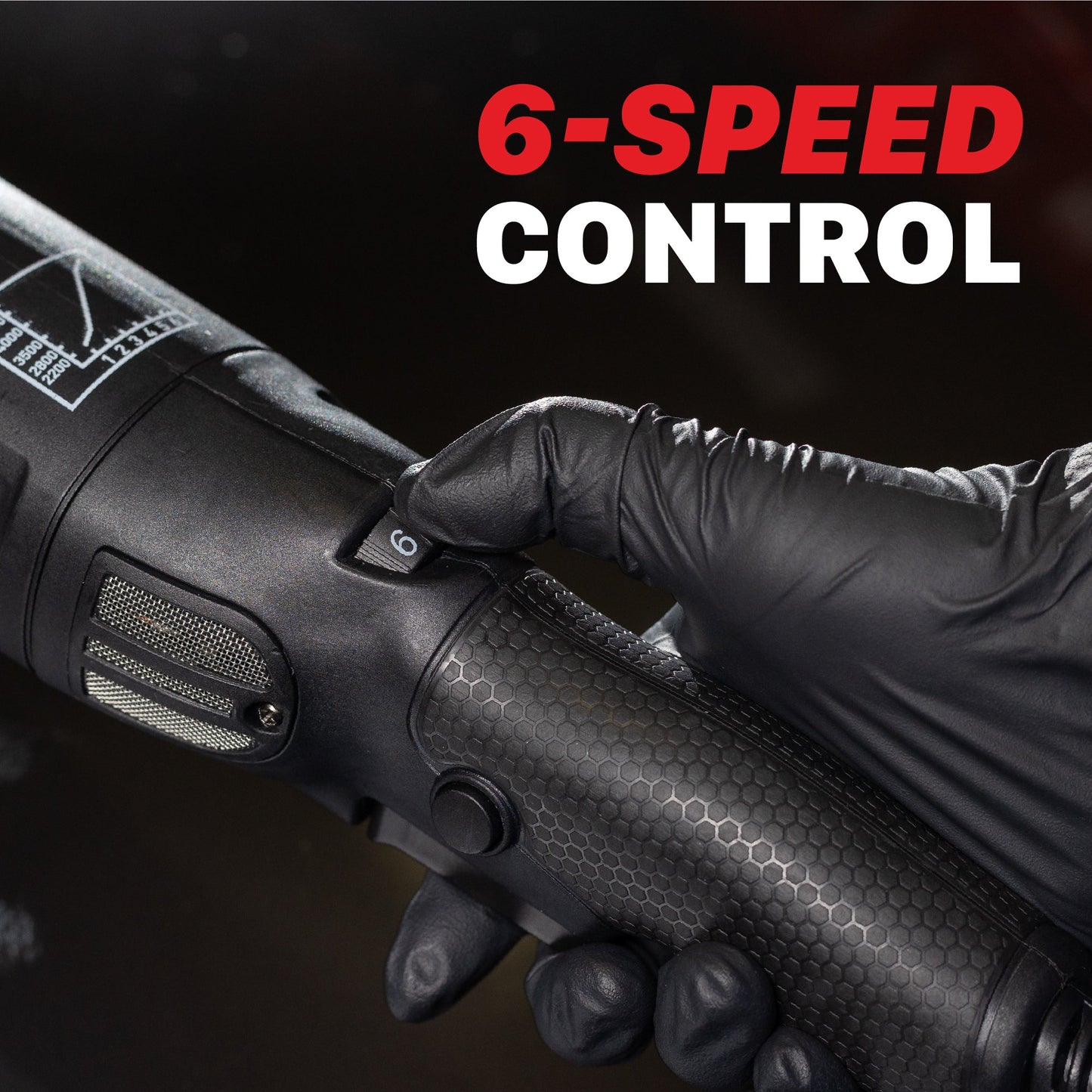 Dual Action Orbital Polisher | M15 Pro - 5in Plate, 15mm Throw, 1000W