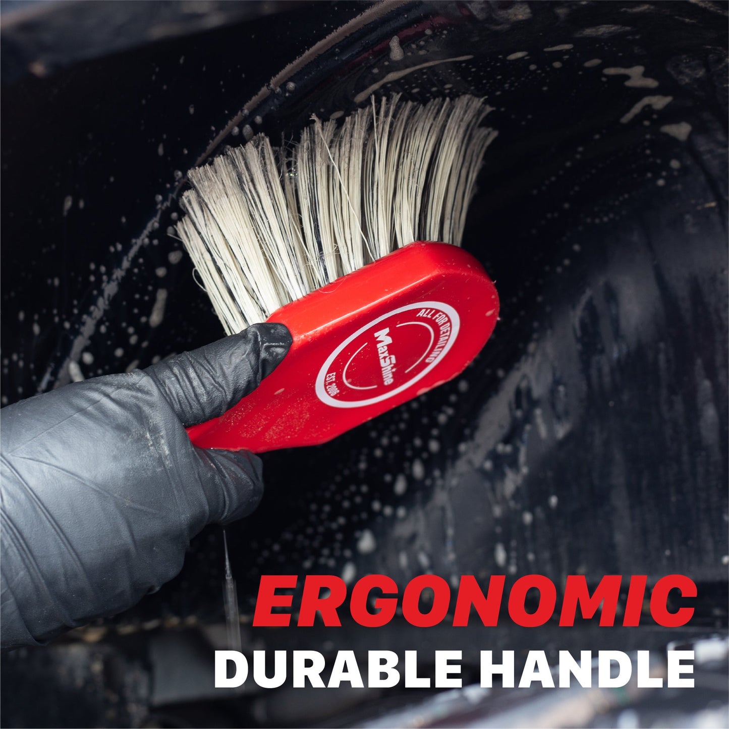 Brush for Car | Medium-Duty Wheel & Body Brush