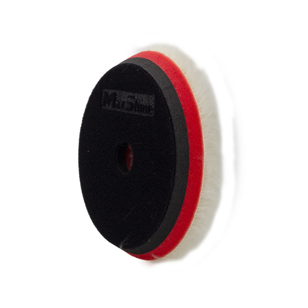 Wool Cutting Pads Rubber Backed - 3in, 5in, 6in