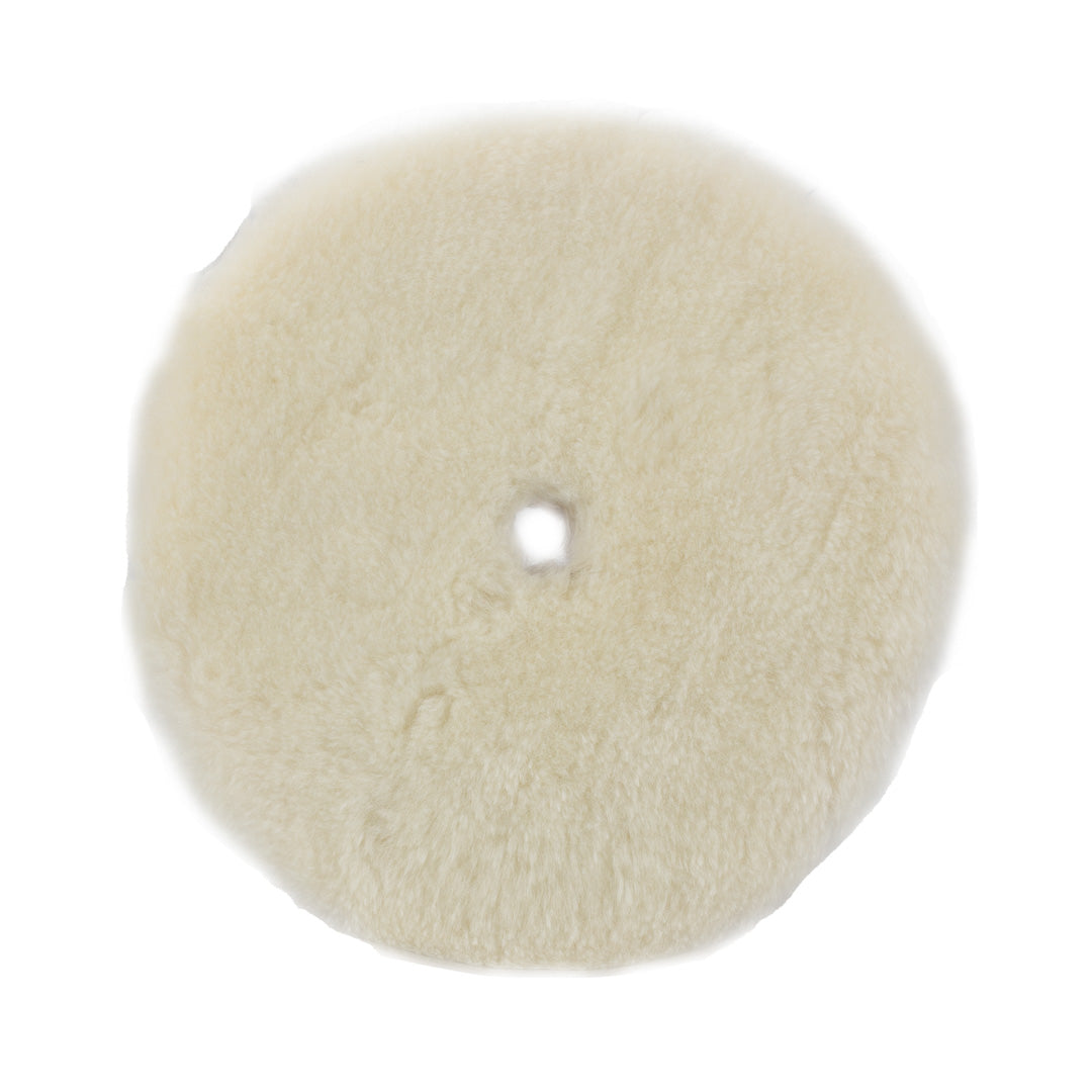 Wool Cutting Pads Rubber Backed - 3in, 5in, 6in
