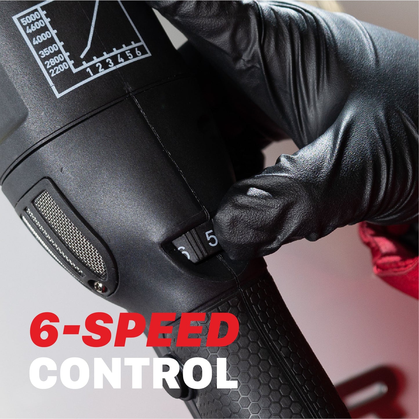 Random Orbital Polisher | M21 Pro - 6in Plate, 21mm Throw, 1000W