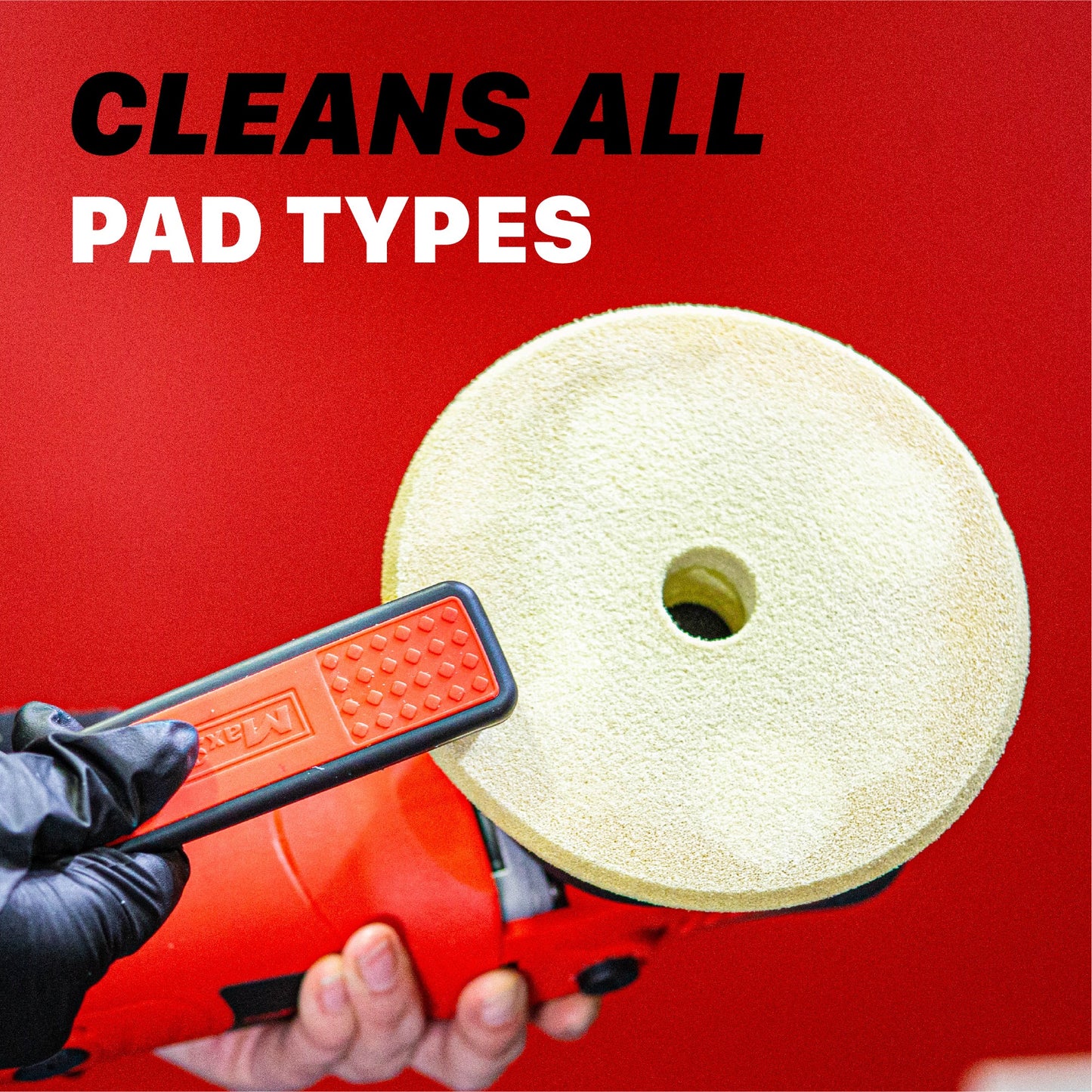 Foam Pad Cleaning Brush and Pad Removal Tool