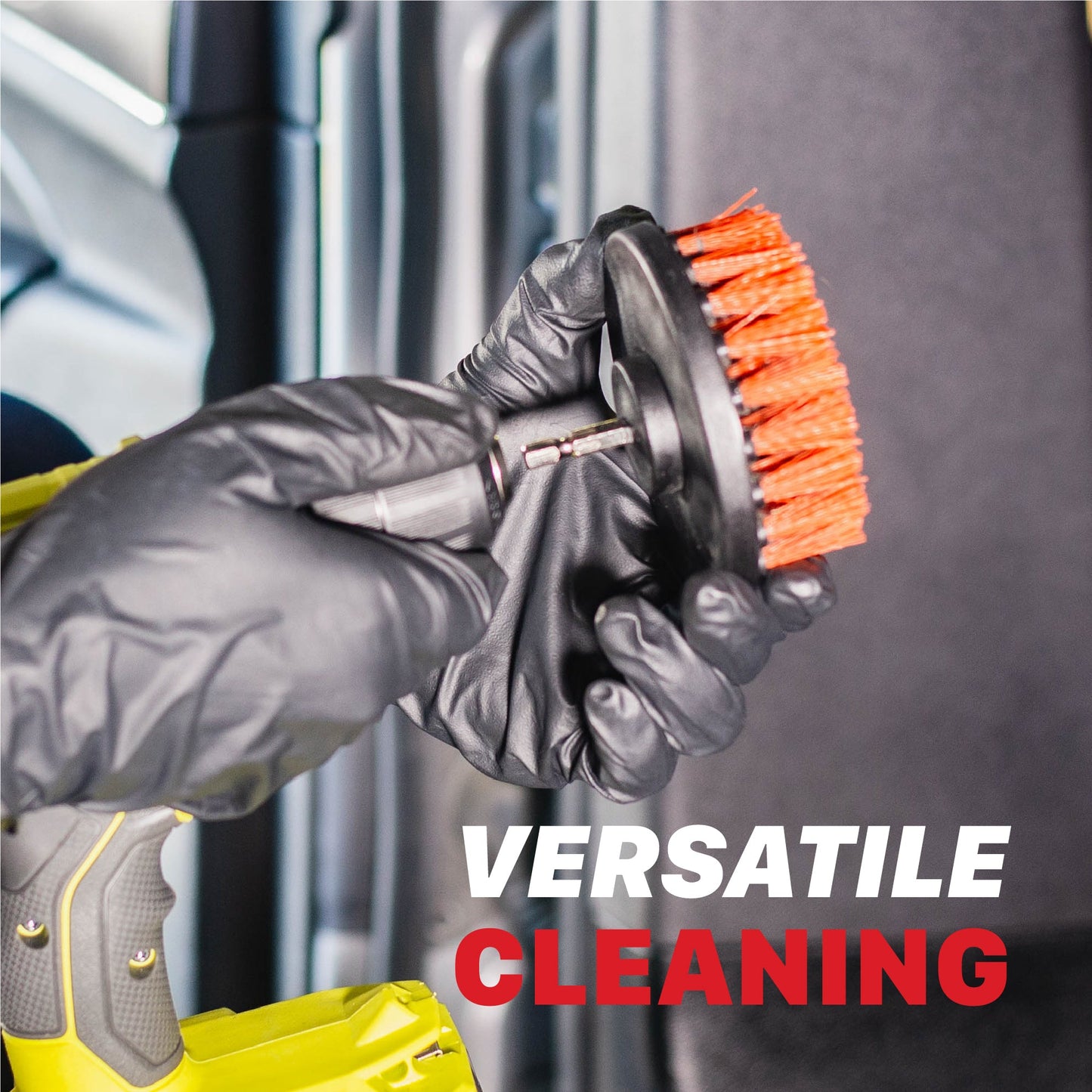 Drill Brush for Car | Drill Carpet Detailing Brushes