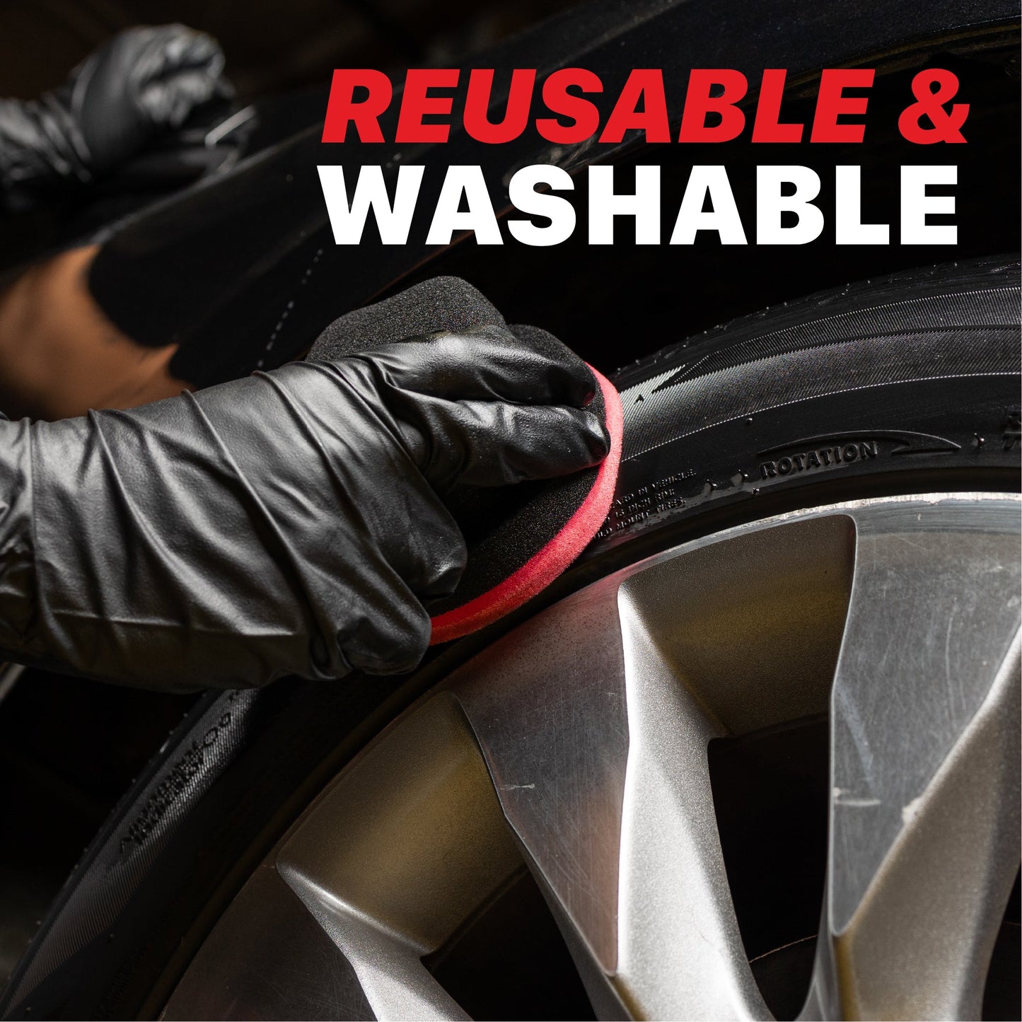 Hex Grip Car Wax Foam Applicator