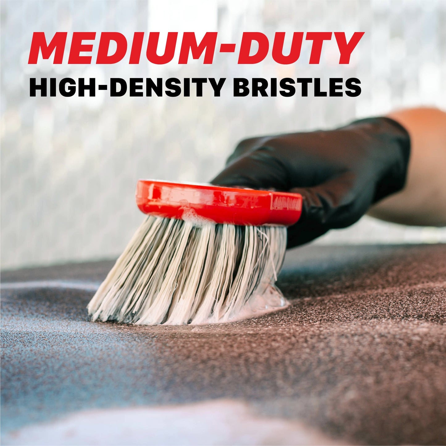 Brush for Car | Medium-Duty Wheel & Body Brush