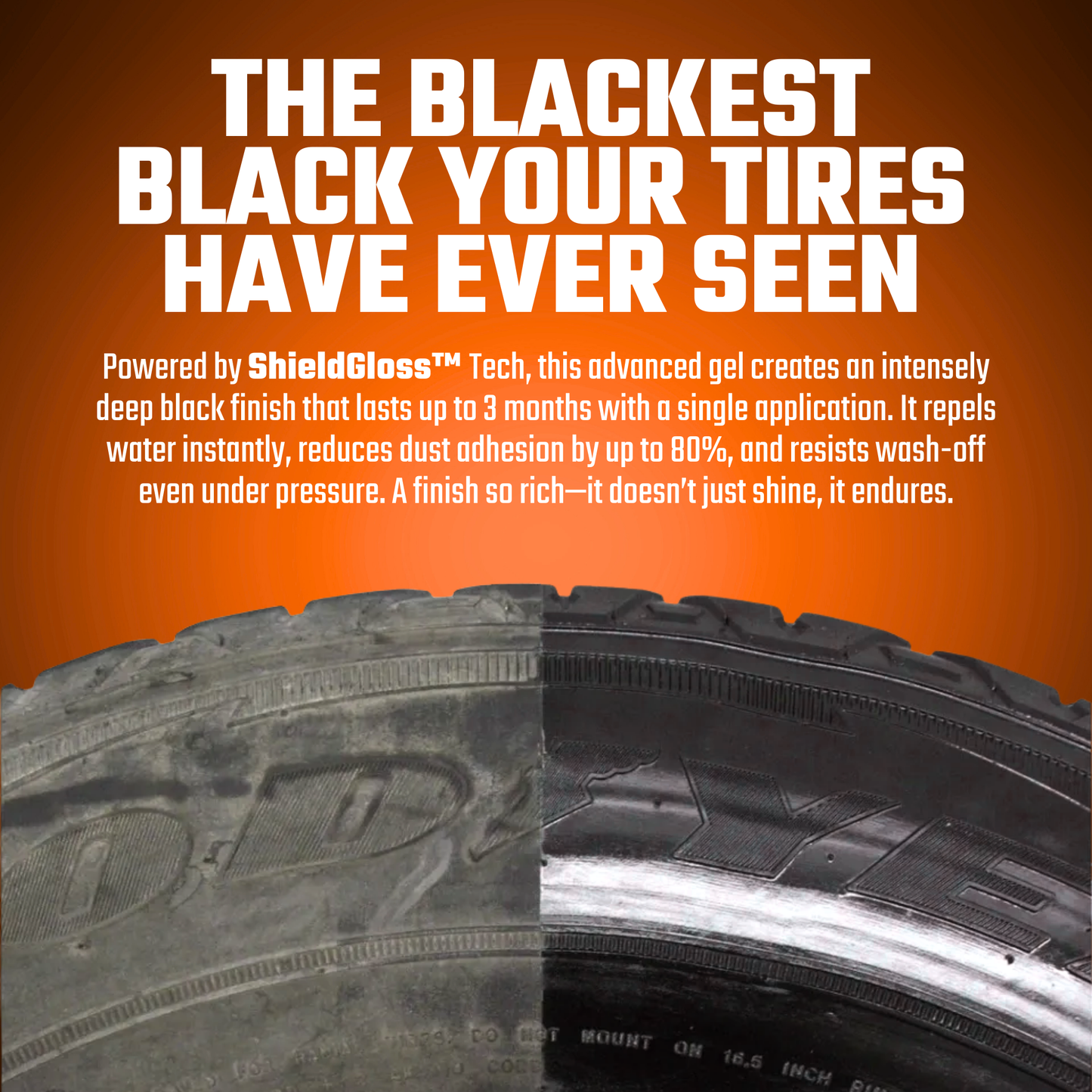 TIRE GEL SPRAY - ShineGloss™ Technology