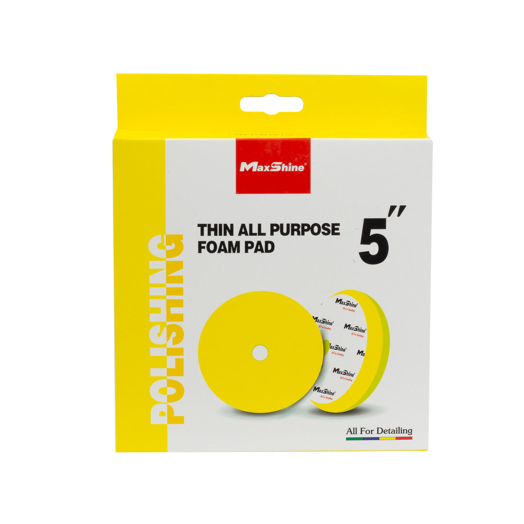 Thin Foam Polishing Pads - 5in, 6in