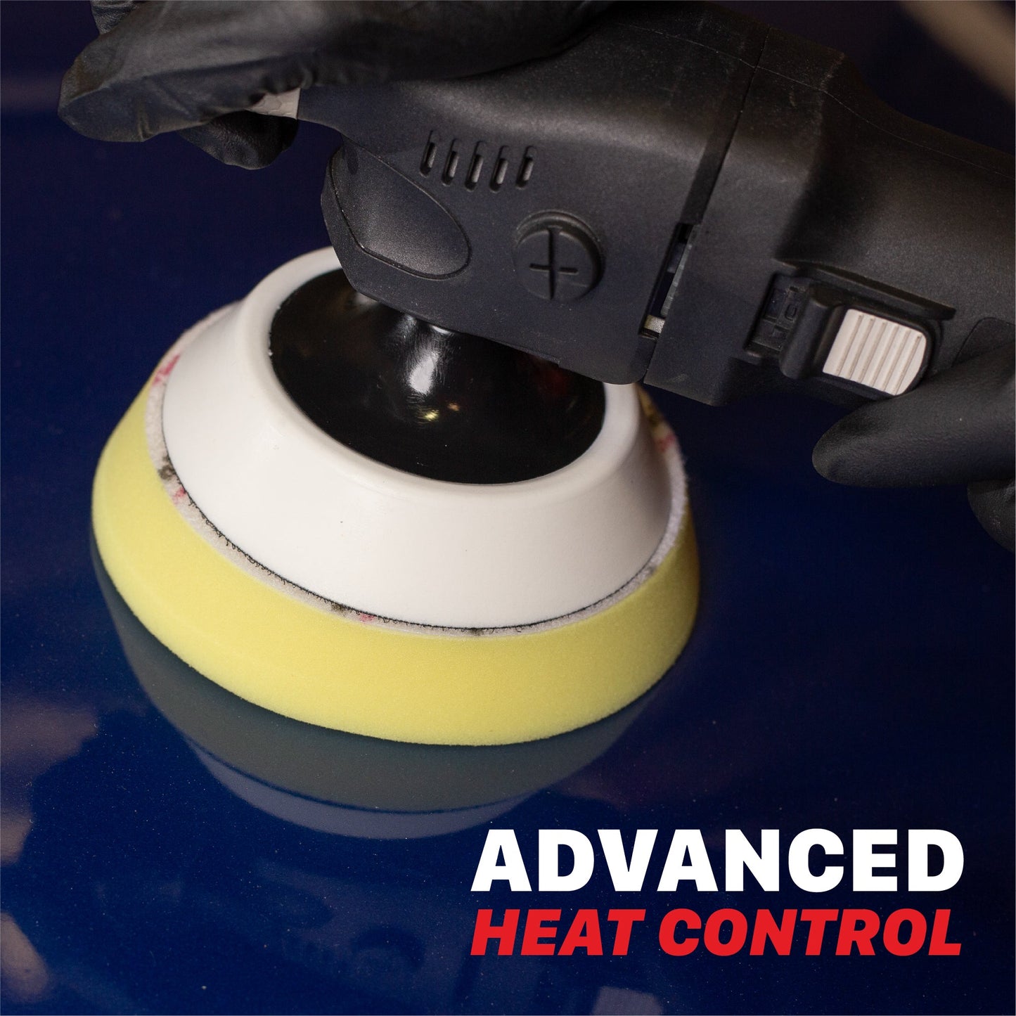 Firm Foam Rotary Polisher Backing Plates - 2in, 3in, 5in, 6in