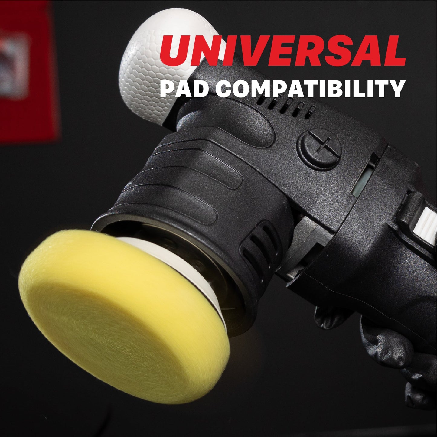 Orbital Polisher | M312 - 3in Plate, 12mm Throw, 550W