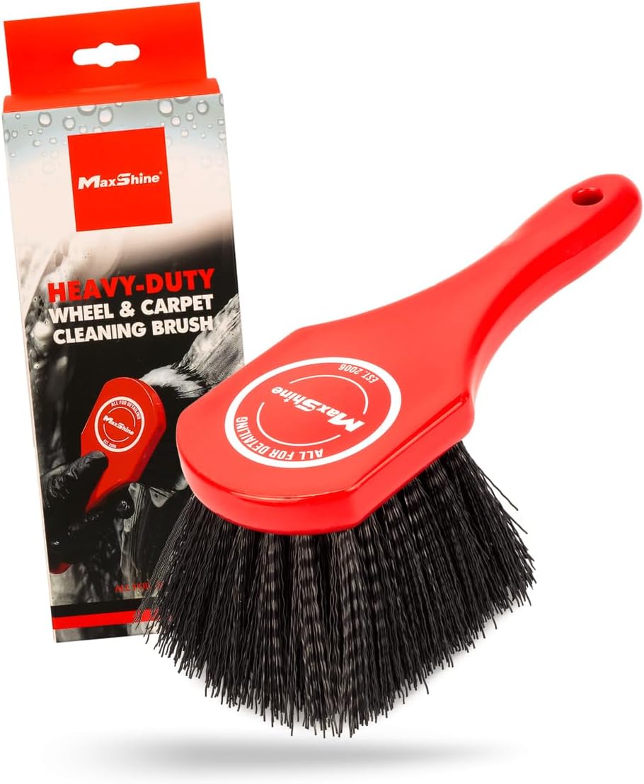 Deep Clean Brush | Heavy-Duty Wheel and Carpet Cleaning Brush