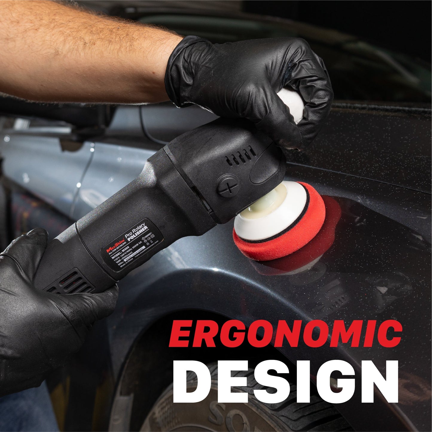 Car Polisher | M550 - 3in Plate, 550W