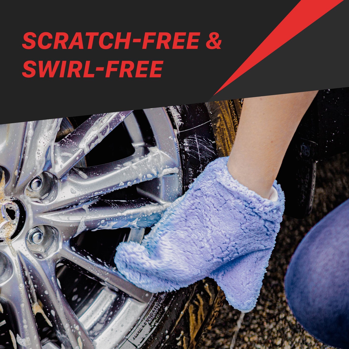 Car Washing Glove Mitt | Plush Microfiber Wash Mitt