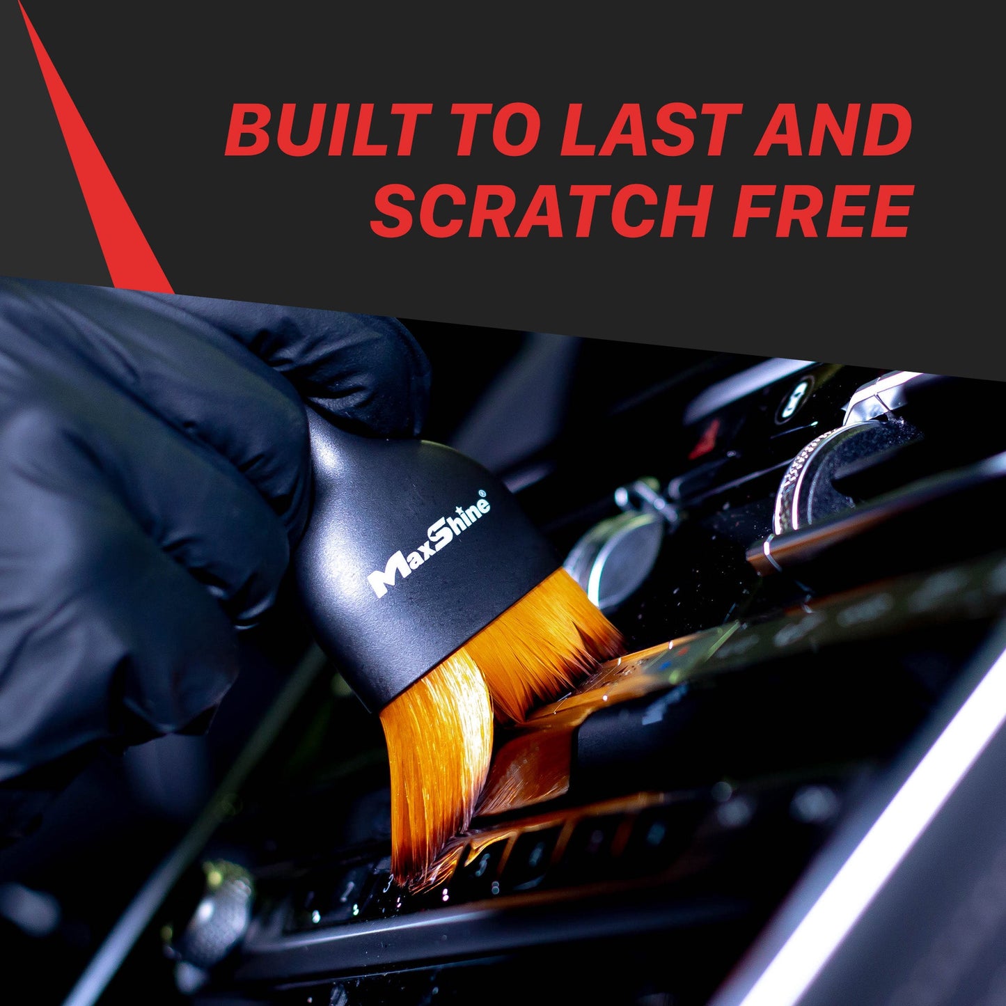 Ultra Soft Rounded Car Detailing Brush Set