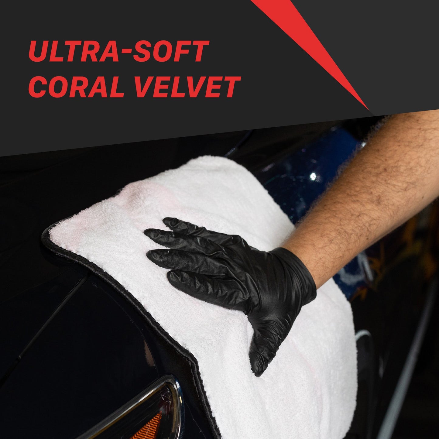Car Wash Microfiber Towel | 800GSM Coral Velvet Microfiber Towel