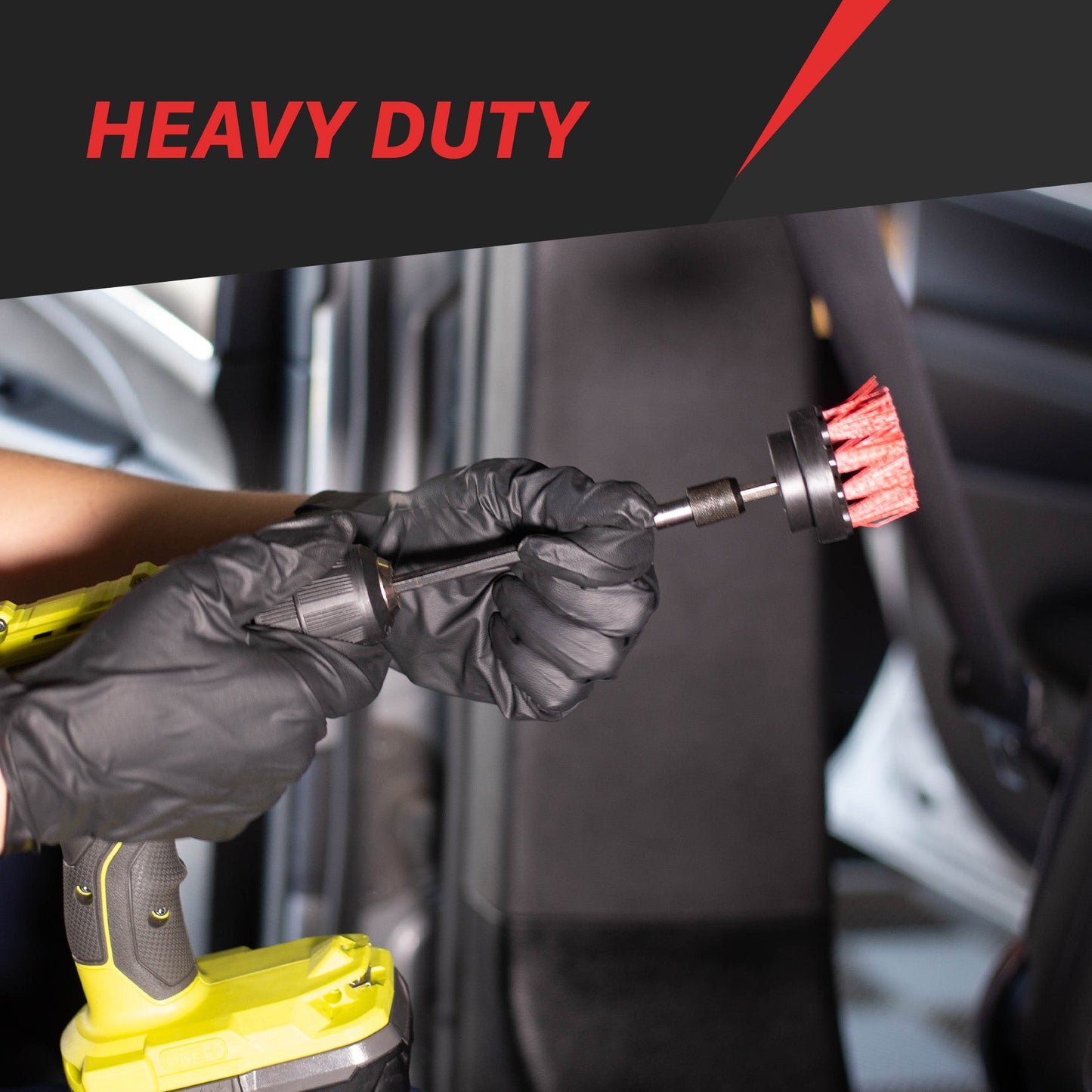 Drill Brush Attachment for Car Detailing | Drill Brush Extension