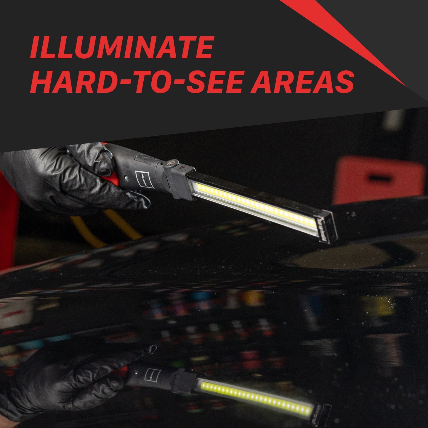 Foldable Paint Inspection Swirl Light