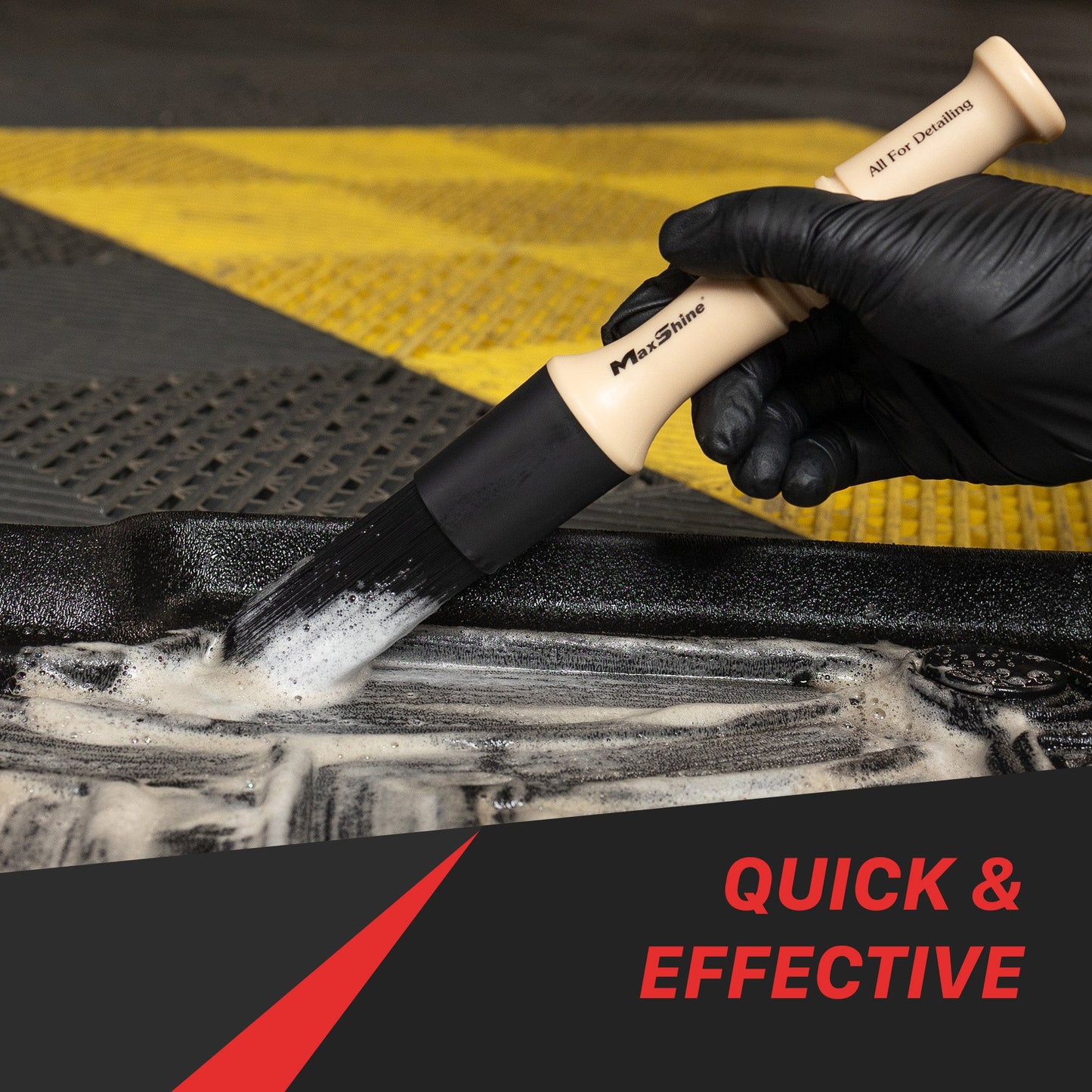 Car Wheel and Tire Brush | Premium Exterior Detailing Brush