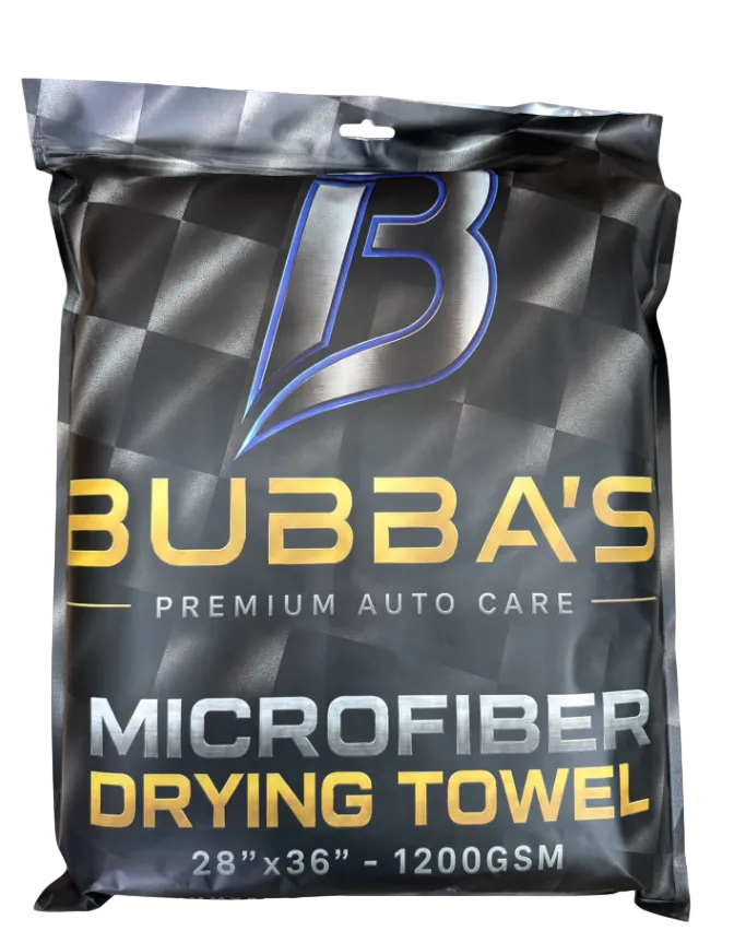 BUBBA'S Premium Microfiber Drying Towel