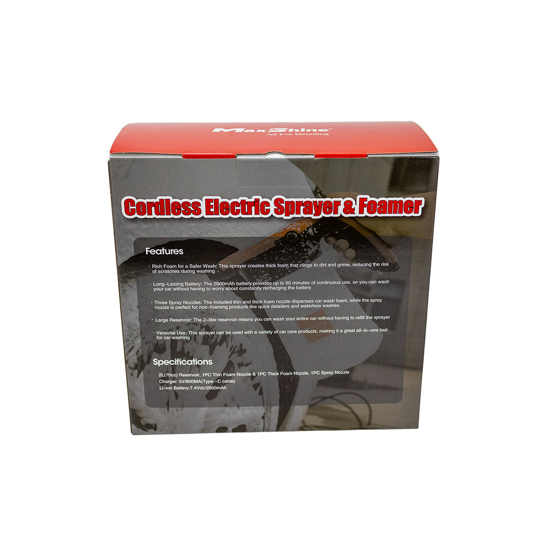Cordless Electric Sprayer & Foamer