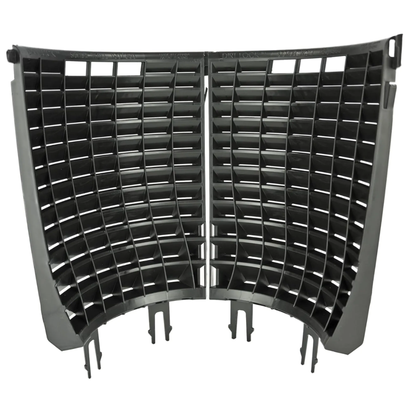 DETAIL GUARDZ Dirt Lock Scrub Wall 180 – Vertical Cleaning Tool for Brushes, Mitts- BLACK