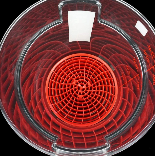 DETAIL GUARDZ - DIRT LOCK - CAR WASH BUCKET INSERT- RED