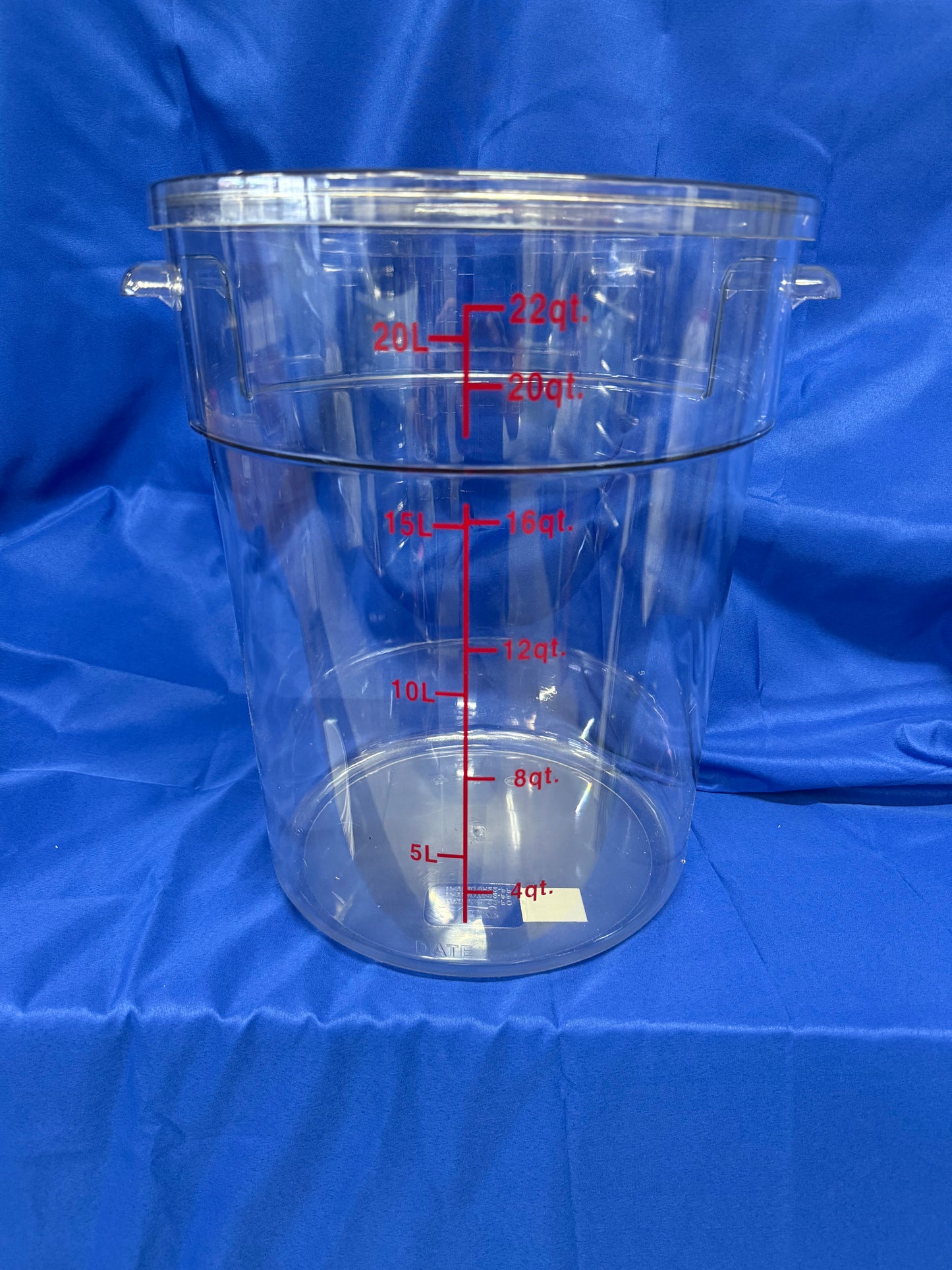 Bubba’s Clear Wash Bucket W/Lid