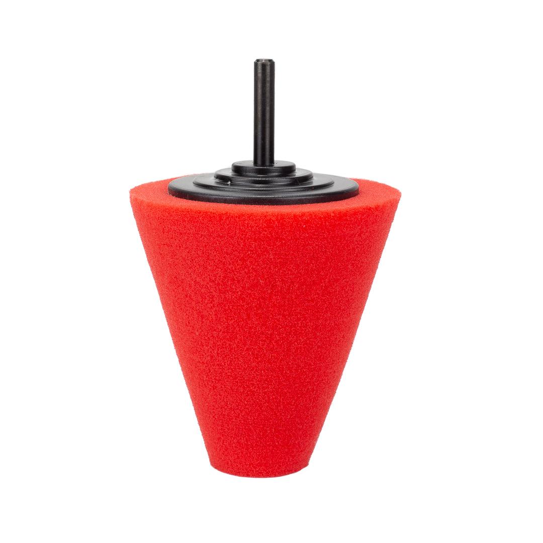 Foam Finishing Cone Drill Brush Attachment