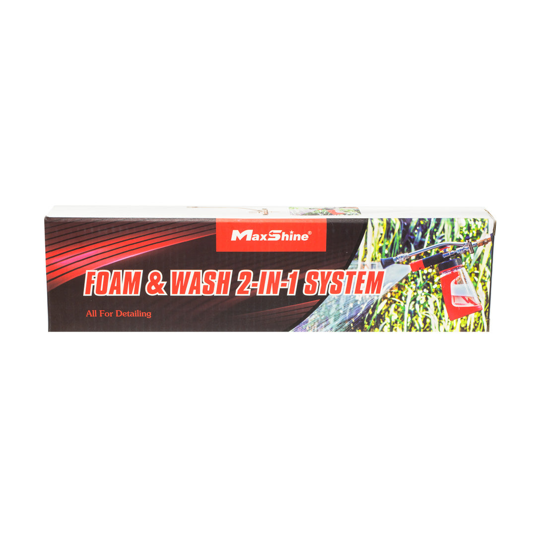 Dual Lance Pressure Washer Wand | Foam and Wash 2 in 1 System