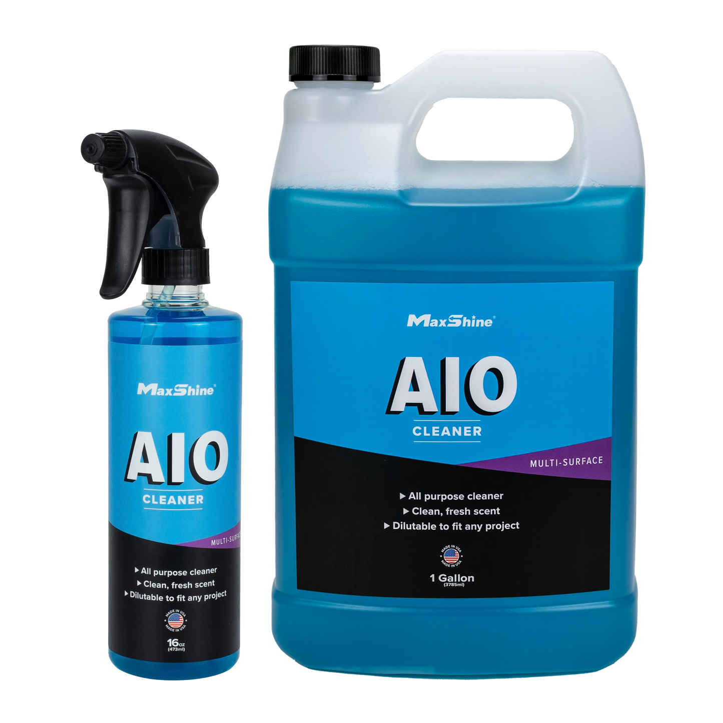 Interior Car Cleaner | AIO Cleaner - 16oz, 1gal