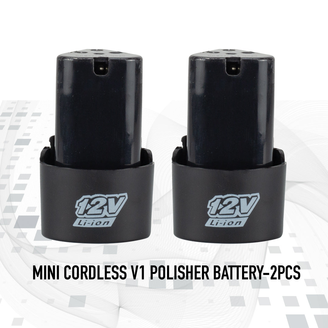 Mini Cordless Polisher Battery - 2 Pack