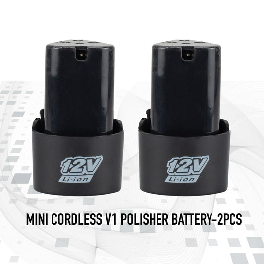 Mini Cordless Polisher Battery - 2 Pack