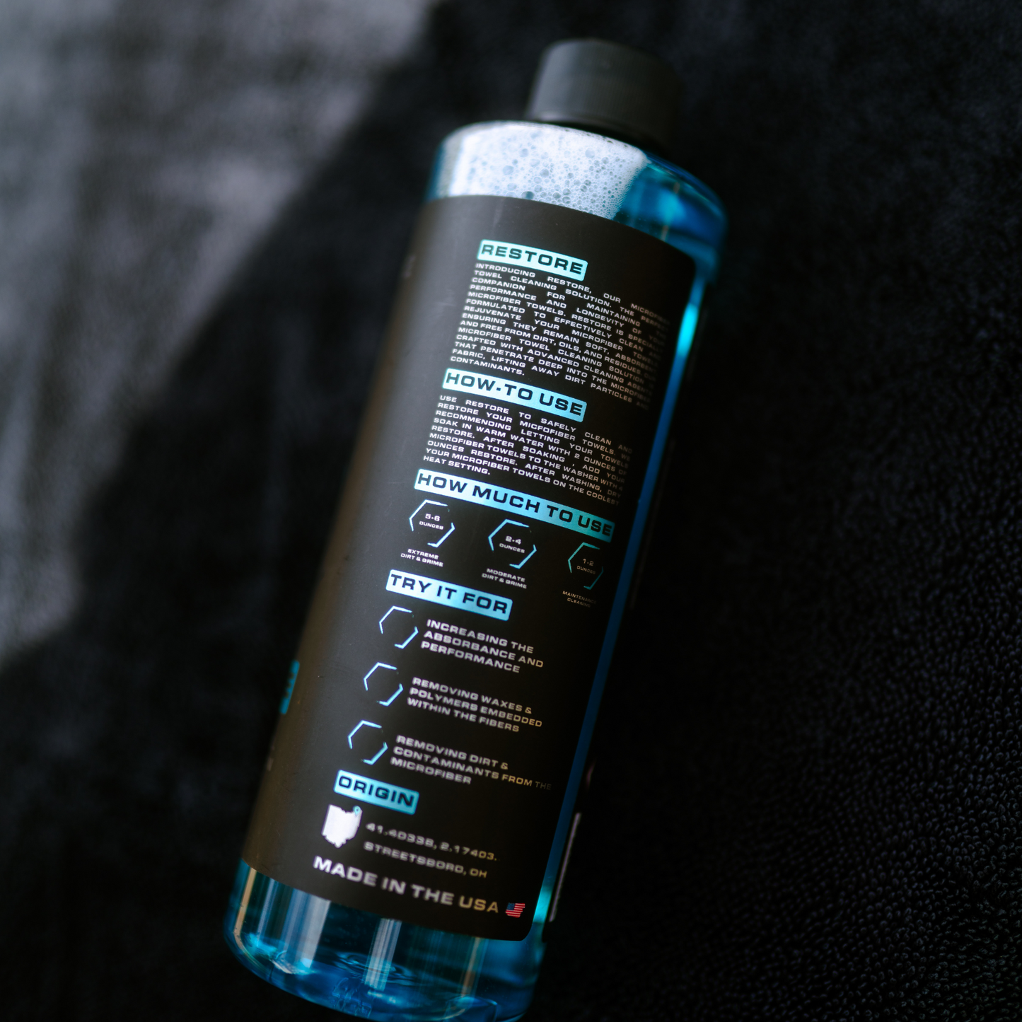 BLACKLINE® RESTORE MICROFIBER DETERGENT