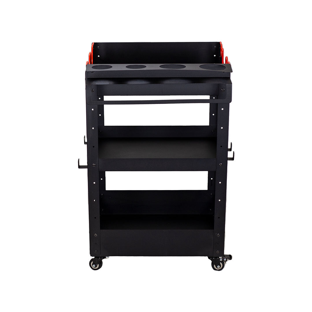 Rolling Detailing Cart - Coated Steel