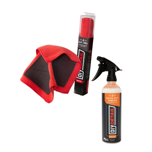 DIY Detail Water Spot Remove and Clay Towel Bundle