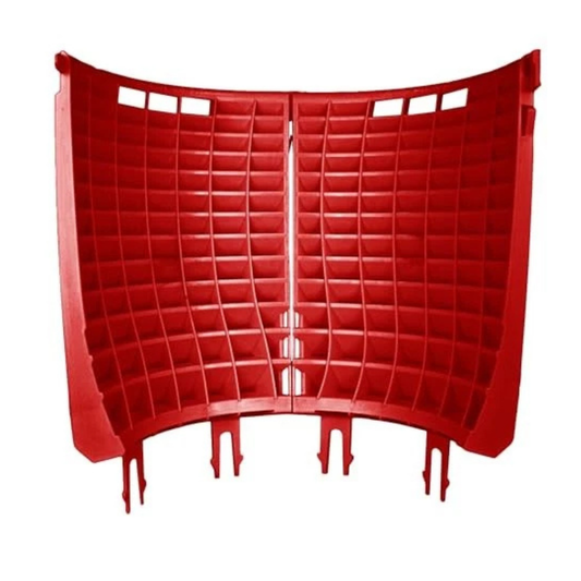DETAIL GUARDZ - DIRT LOCK - SCRUB WALL 180 SYSTEM ATTACHMENT- RED
