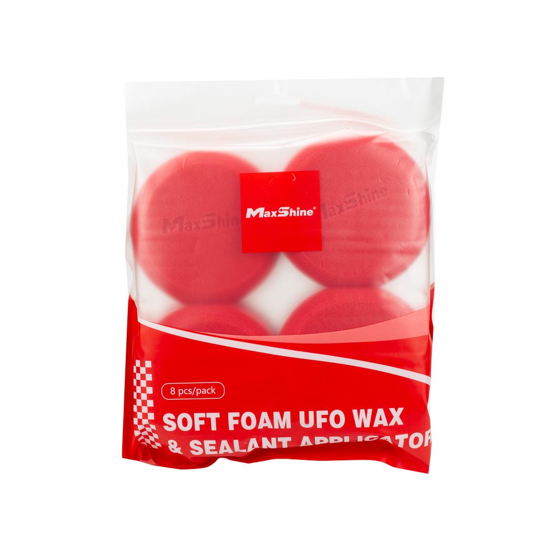 Soft Foam UFO Wax and Sealant Applicator - 8 Pack
