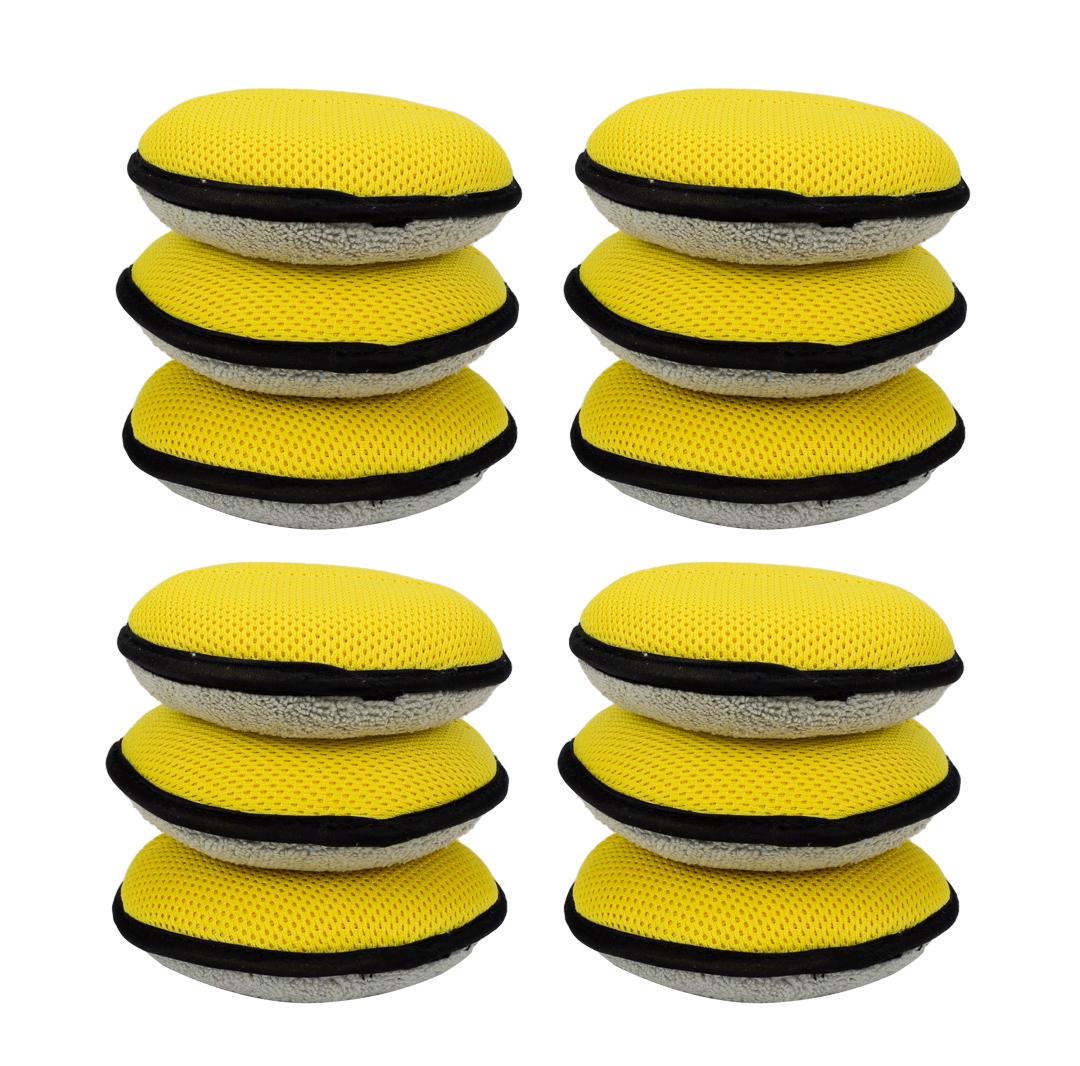 Pocket Grip Thick Microfiber Car Wax Pad