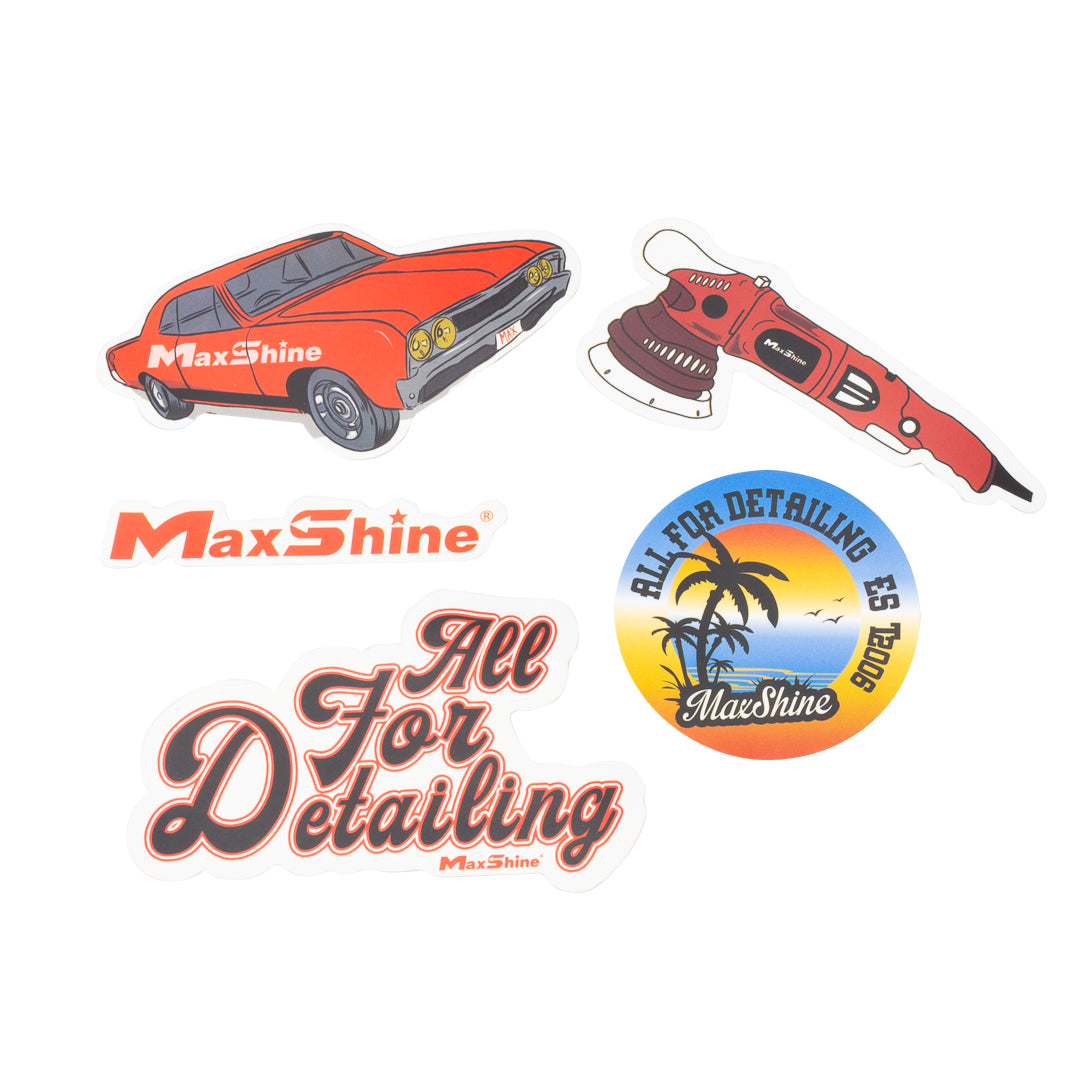 MaxShine Stickers - 20 Pack